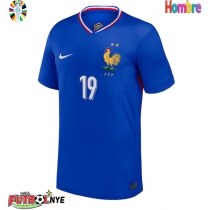 Camiseta Francia Youssouf Fofana #19 Primera Equipación Eurocopa 2024 manga corta